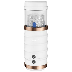 Warrior Auto Thrusting Male Masturbator - White