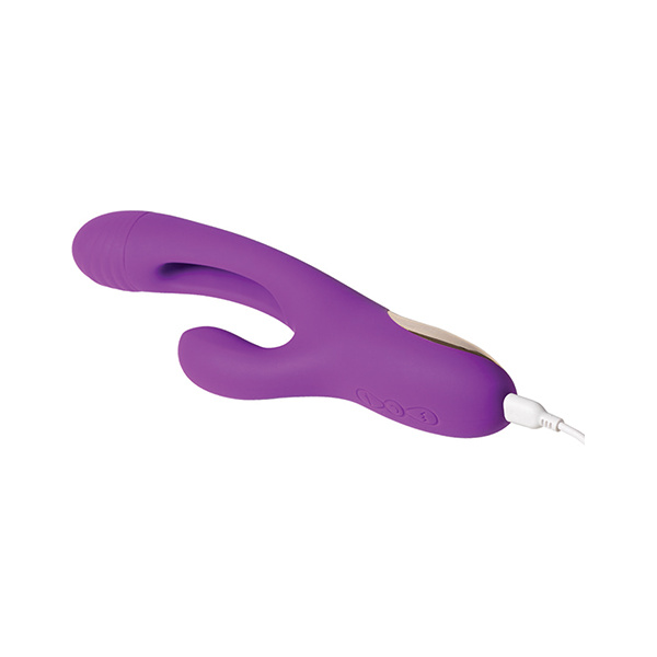 Bora G-Spot Tapping Rabbit Vibrator - Purple - Image 2