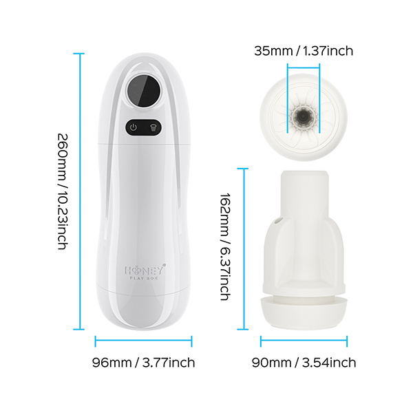 Kai 2 Automatic Blowjob Masturbator - White - Image 2