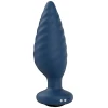 Noah App-Controlled Rotating Butt Plug - Navy Blue