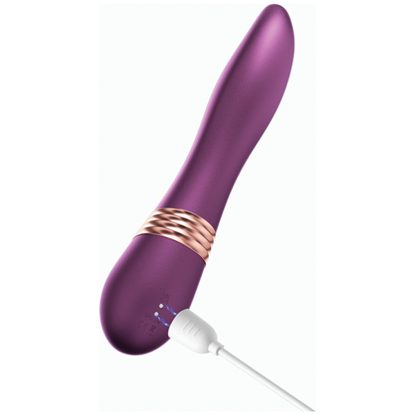 Fling Tongue like Oral Licking Vibrator - Purple - Image 4