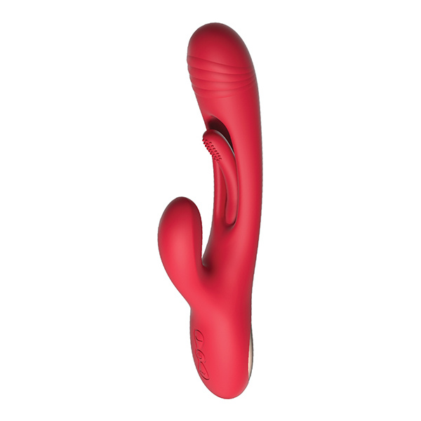 Bora G-Spot Tapping Rabbit Vibrator - Red