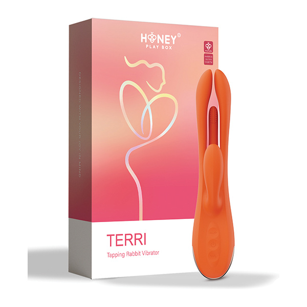 Terri App Controlled Kinky Finger Tapping Rabbit Vibrator - Image 5