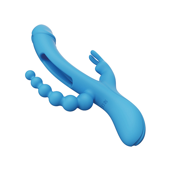 Trilux Kinky Finger Rabbit Vibrator With Anal Beads - Image 5