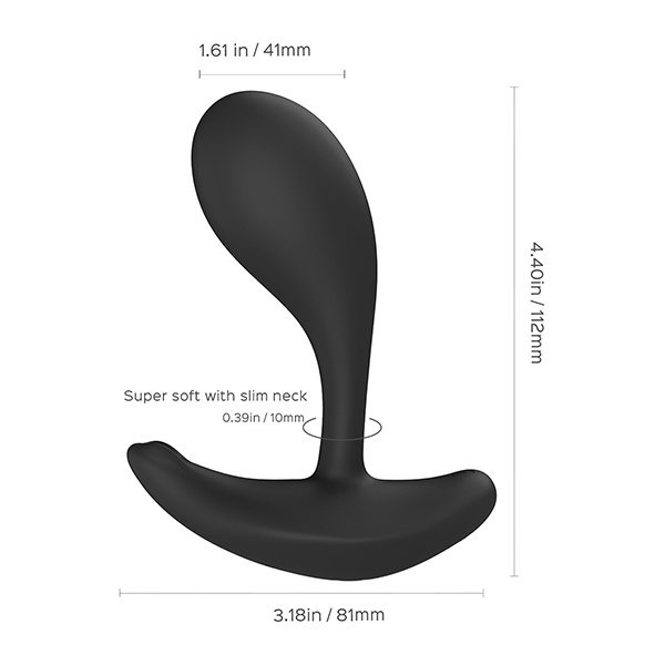 Oly 2 Pressure Sensing App-Enabled Wearable Clit & G Spot Vibrator - Black - Image 5