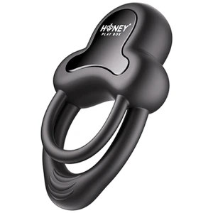 Anello Vibrating Double Cock Ring w/Clitoral Stimulator