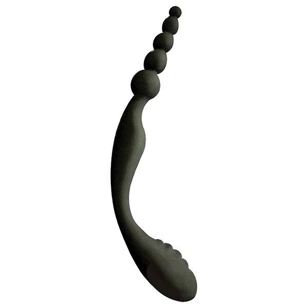 The 9's S Double Header Double Ended Silicone Anal Beads - Image 2