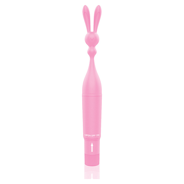 The 9's Clitterific! Button Bunny Clitoral Stimulator - Pink - Image 2