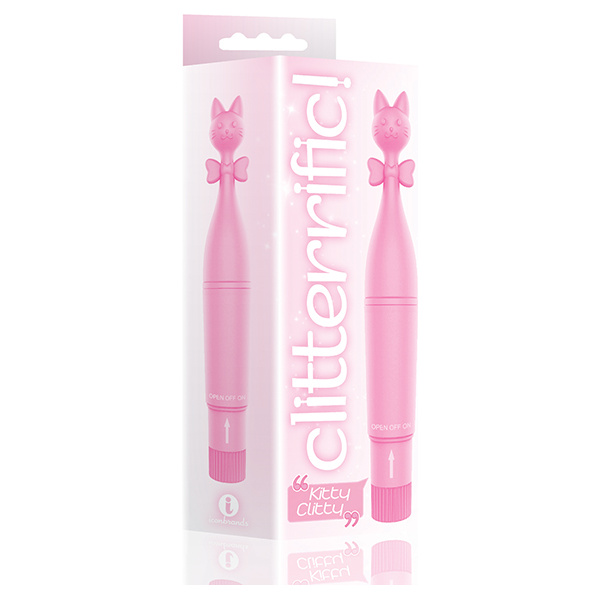 The 9's Clitterific! Kitty Clitty Clitoral Stimulator - Pink