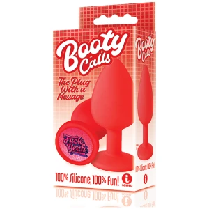 The 9's Booty Talk Fuck Yeah Plug - Red