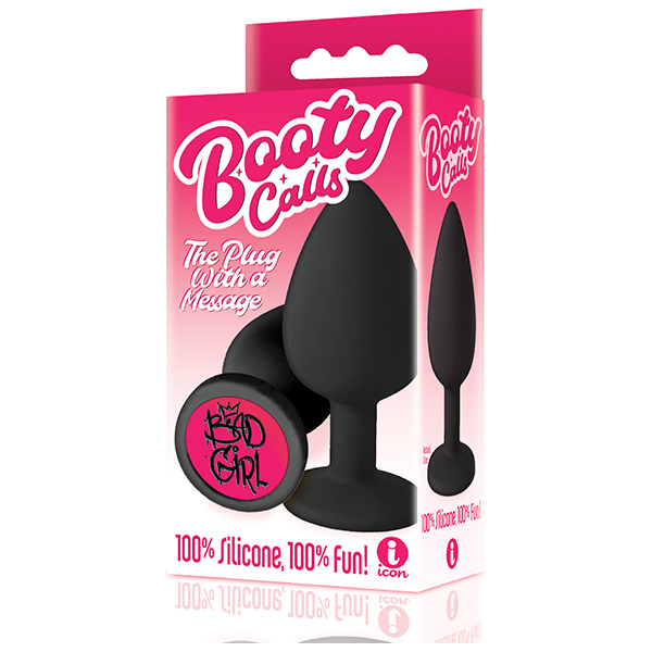 The 9's Booty Talk Bad Girl Plug - Black