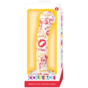 Collage I Remember Paris G Spot Silicone Dildo