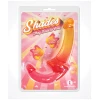 Shades Jelly TPR Gradient Strapless Strap On - Pink-Yellow