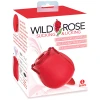 Wild Rose & Tongue Vibrator - Red