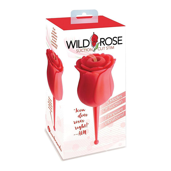 Wild Rose Le Pointe Vibrator - Red