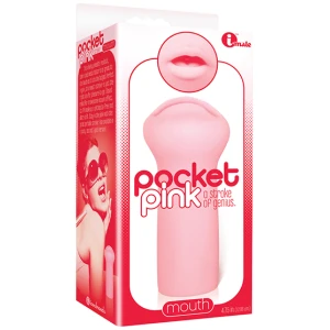 The 9's Pocket Pink Mini Mouth Masturbator