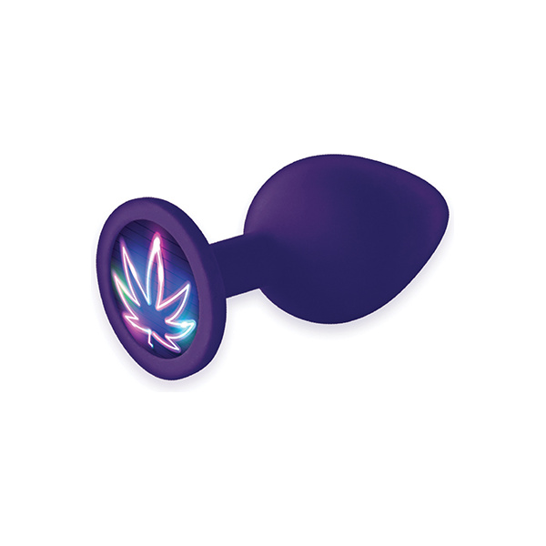 The 9's Booty Calls Neon Leaf Plug - Purple - Image 2