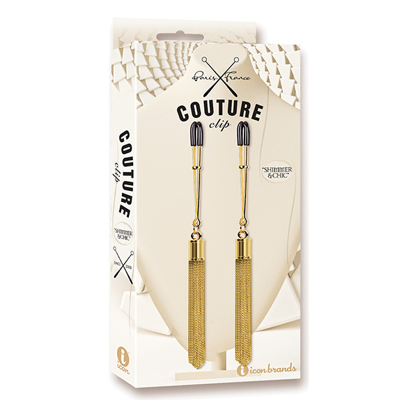 Couture Clips Luxury Nipple Clamps - Shimmer & Chic