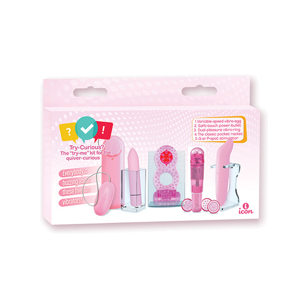 Try-Curious Vibe Set - Pink