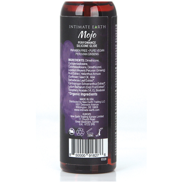 Intimate Earth Mojo Silicone Performance Gel -  4. oz Peruvian Ginseng - Image 2