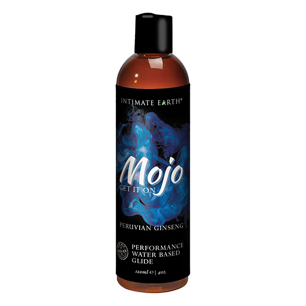 Intimate Earth Mojo Water Based Performance Glide - 4 oz Peruvian Ginseng