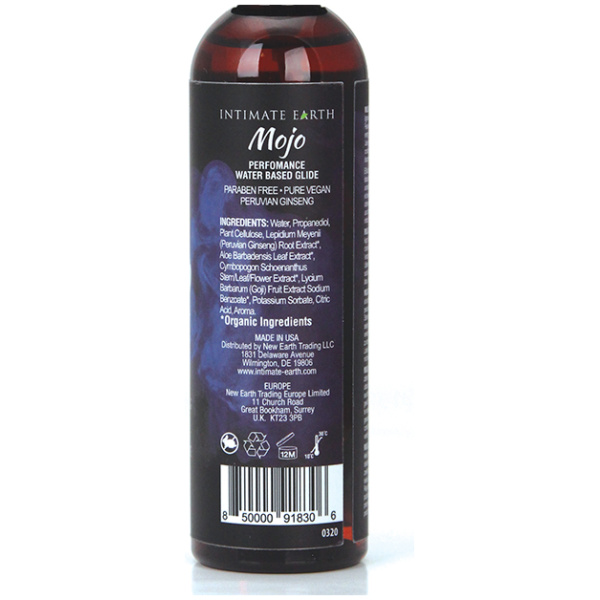 Intimate Earth Mojo Water Based Performance Glide - 4 oz Peruvian Ginseng - Image 2