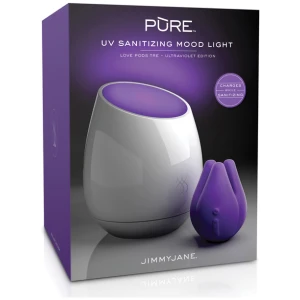 Jimmyjane Love Pods Tre Pure UV Sanitizing Mood Light - Ultraviolet Edition
