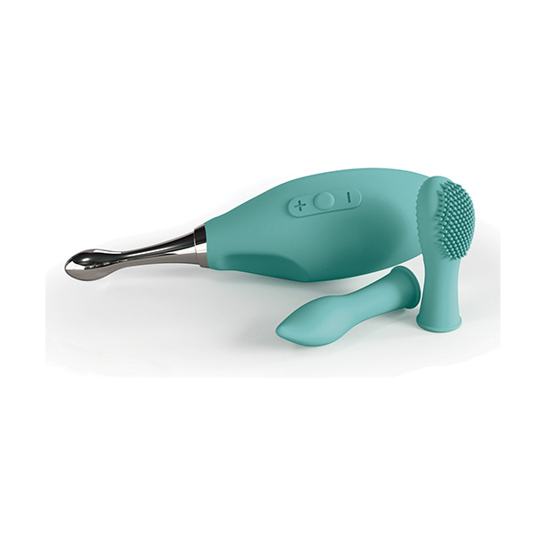 JimmyJane Focus Pro Stimulator - Teal - Image 4