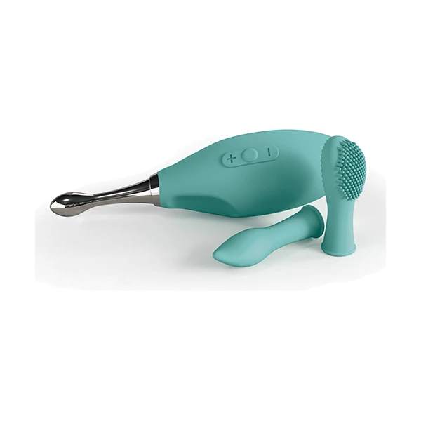 JimmyJane Focus Pro Stimulator - Teal - Image 4