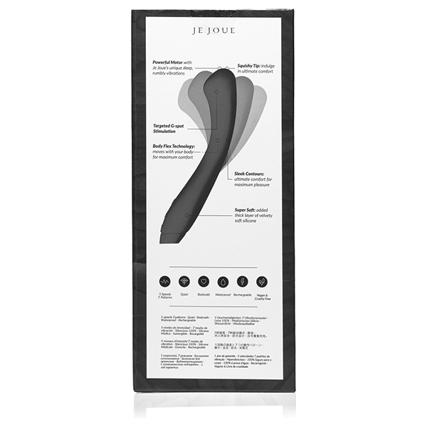 Je Joue Juno Flex G Spot Vibrator - Black - Image 4