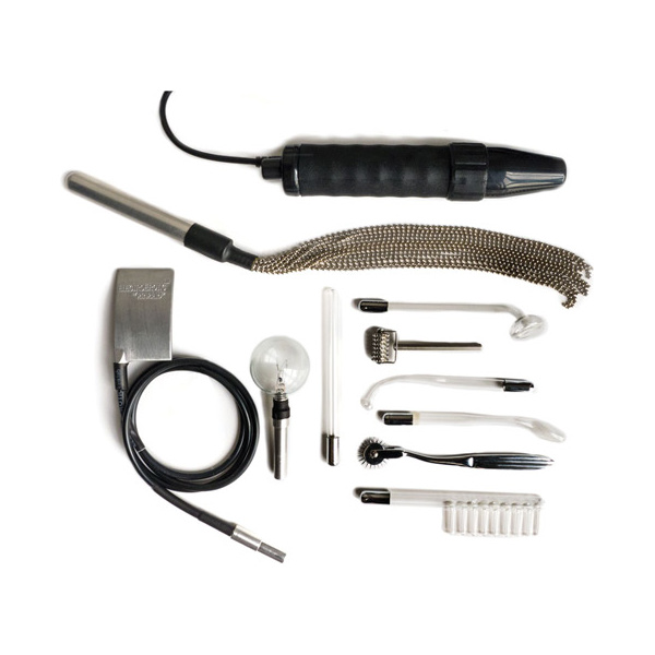 KinkLab Agent Noir Electro Erotic Neon Wand Kit