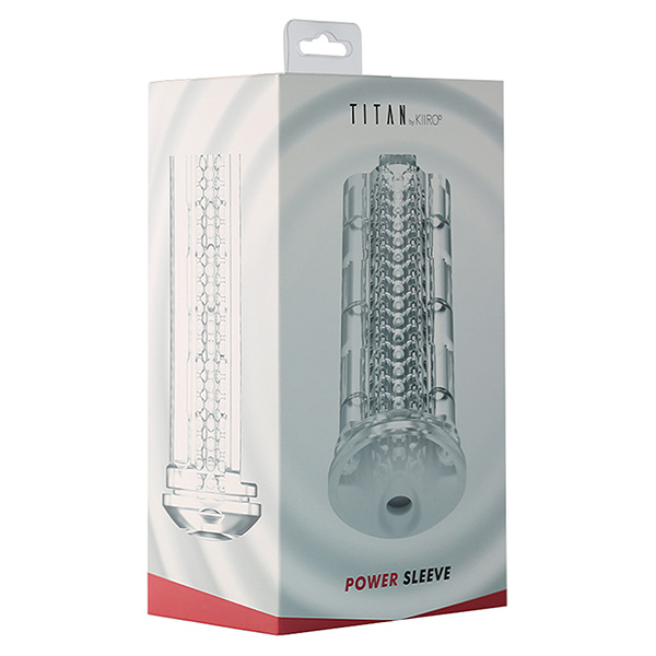 Kiiroo Power Sleeve for Titan - Clear