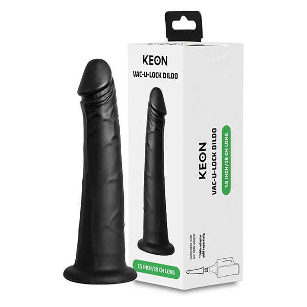 Kiiroo Keon Vacuum Lock  Dildo - Black