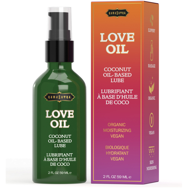 Love Oil Coconut Oil-Based Lube