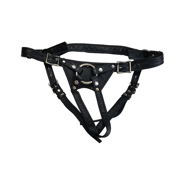 Locked In Lust Crotch Rocket Strap-on - Black