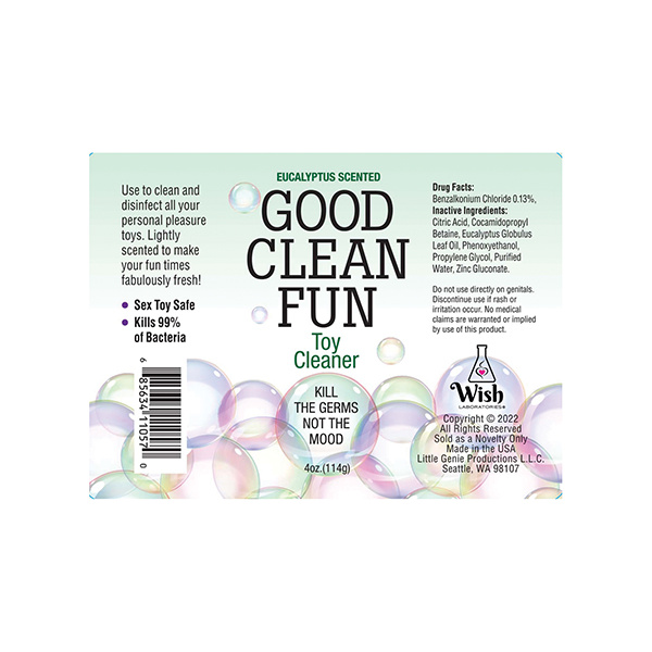 Good Clean Fun Toy Cleaner - Oz - Image 2