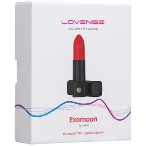 Lovense Exomoon Lipstick Vibe - Red