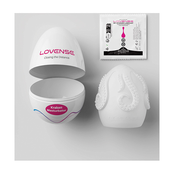 Lovense Kraken Egg 6-Pack - White - Image 5