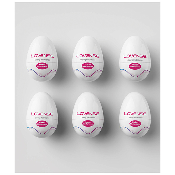 Lovense Kraken Egg 6-Pack - White - Image 2