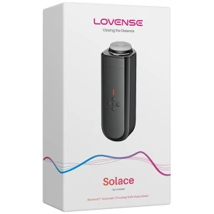 Lovense Solace Thrusting Masturbator - Black