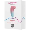 Lovense Tenera 2 Bluetooth Clitoral Suction Stimulator - Pink-Blue