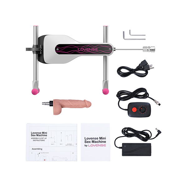 Lovense Mini Sex Machine - White - Image 4