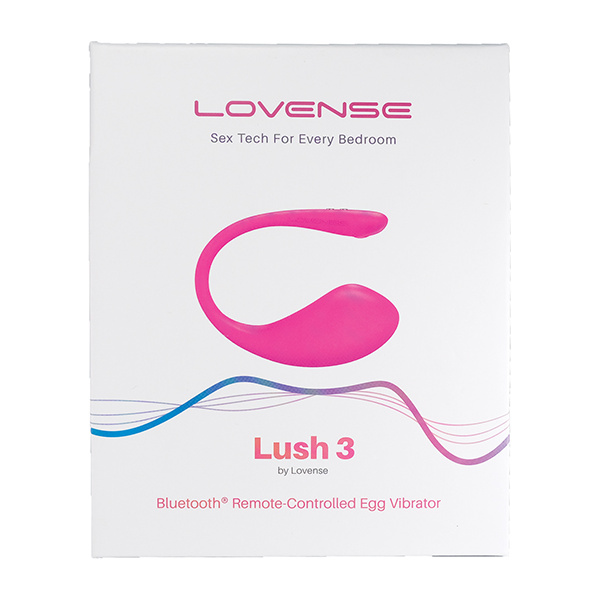 Lovense Lush 3.0 Sound Activated Camming Vibrator - Pink