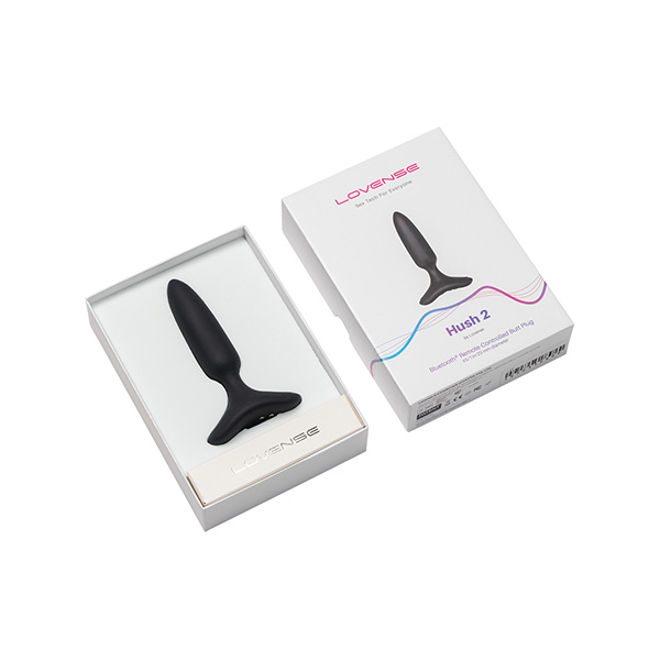 Lovense Hush Butt Plug - Black - Image 5
