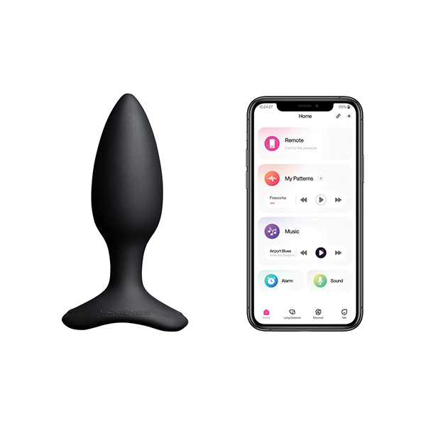 Lovense Hush 2 Butt Plug - Black - Image 2