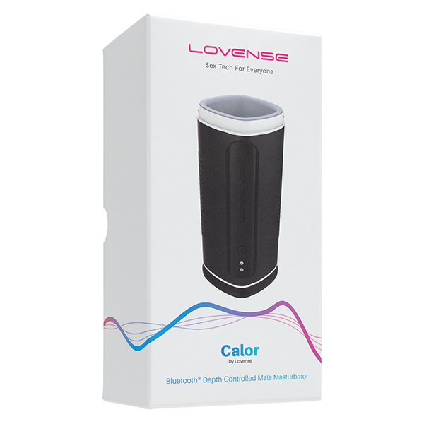 Lovense Calor Compact Heating Masturbator - Black