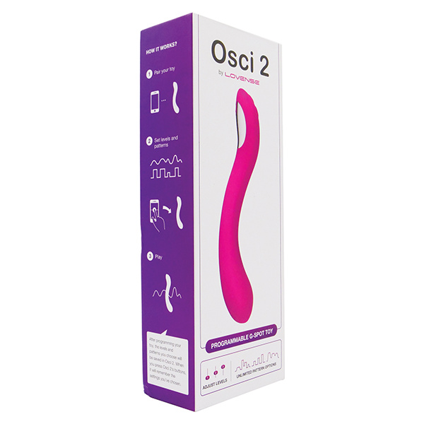 Lovense Osci 2 Oscillating G Spot Vibrator - Pink - Image 5