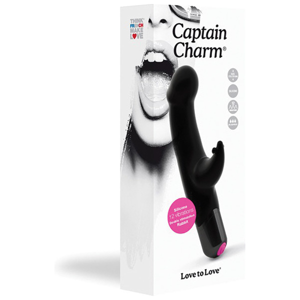Love to Love Captain Charm Rabbit - Black