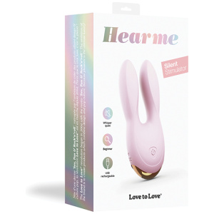 Love to Love Hear Me Flexible Ear Stim - Baby Pink