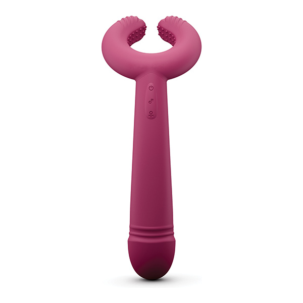 Love to Love Please Me Multi-Play Vibrator - Plum Star - Image 3